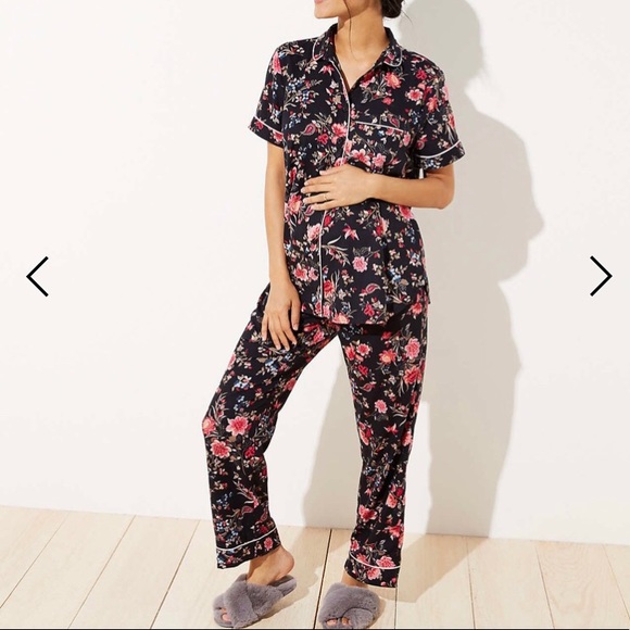 LOFT Other - Maternity floral pajama set - New with tags